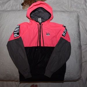 Victoria’s Secret pink anorak